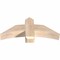 Ekena Millwork Bellingham Smooth Timber Gable Bracket, Douglas Fir, 36"W x 15"H x 5 1/2"D x 5 1/2"F, 10/12 Pitch GBW036X15X0606BEL00SDF - alternate 4